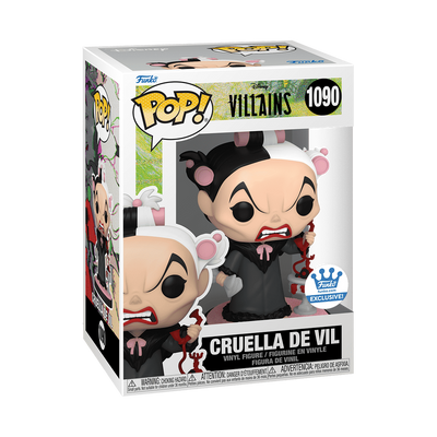 POP! Disney: 1090 Villains, Cruella De Vil Exclusive