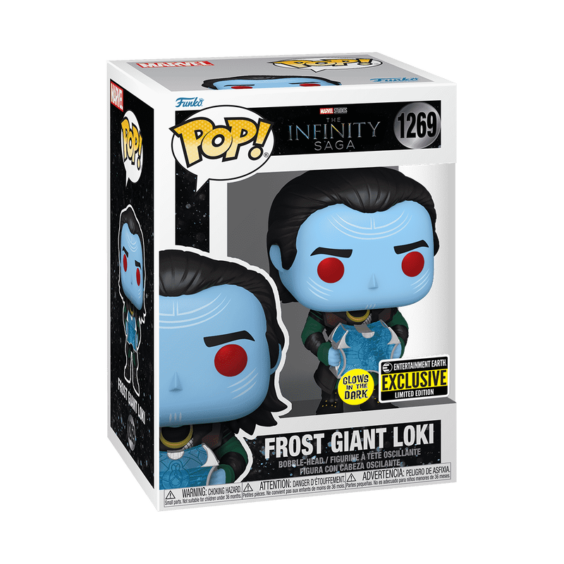 POP! Marvel: 1269 Infinity Saga, Frost Giant Loki (GITD) Exclusive