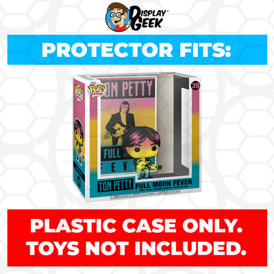 Pop Protector for Tom Petty Full Moon Fever #39 Funko Pop Albums on The Protector Guide App by Display Geek