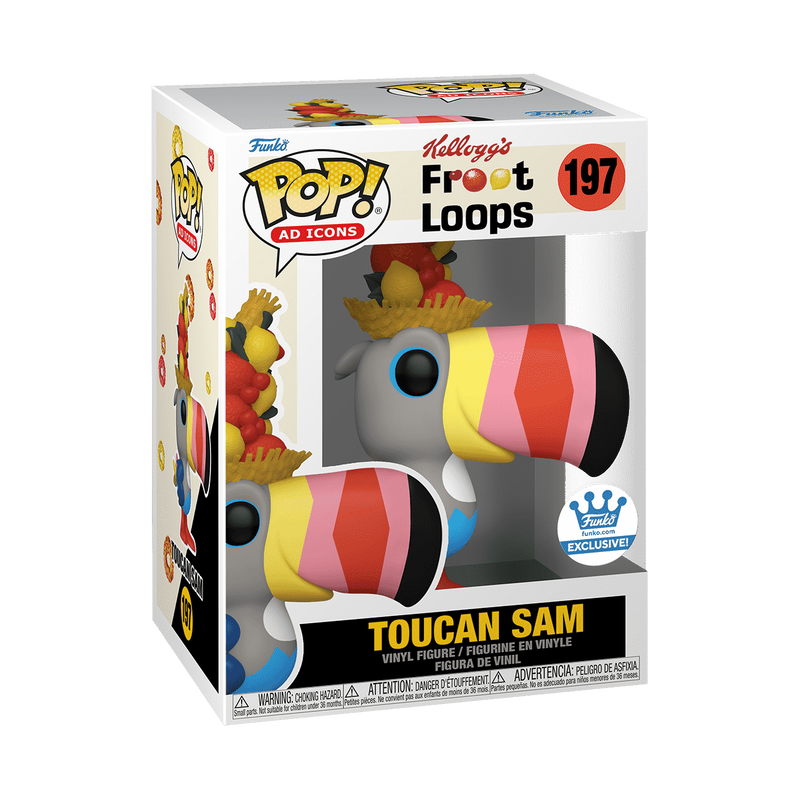 POP! Ad Icons: 197 Froot Loops, Toucan Sam Exclusive