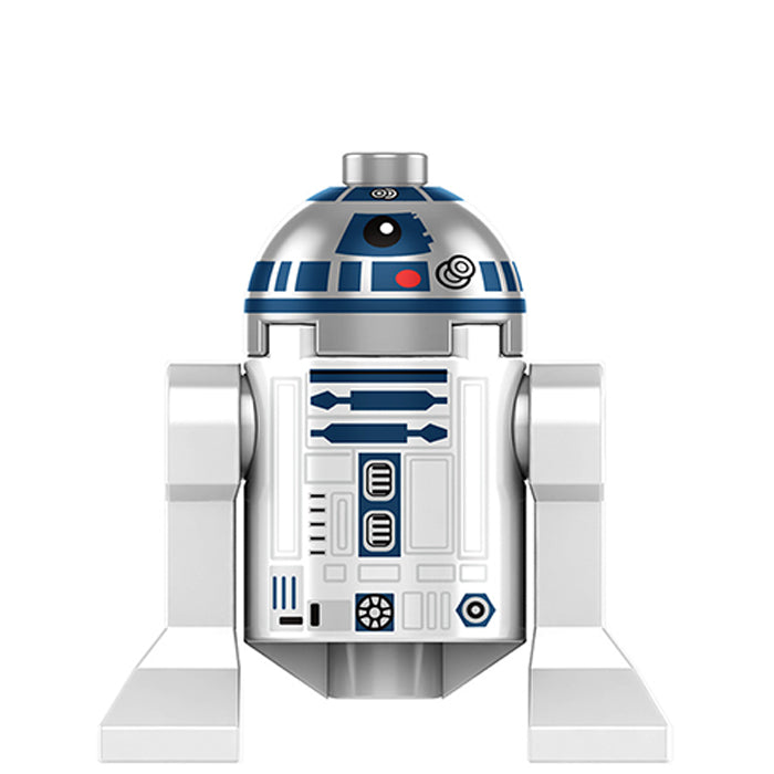 R2D2 (Star Wars) - Custom Building Blocks Mini Figures Compatible with LEGO