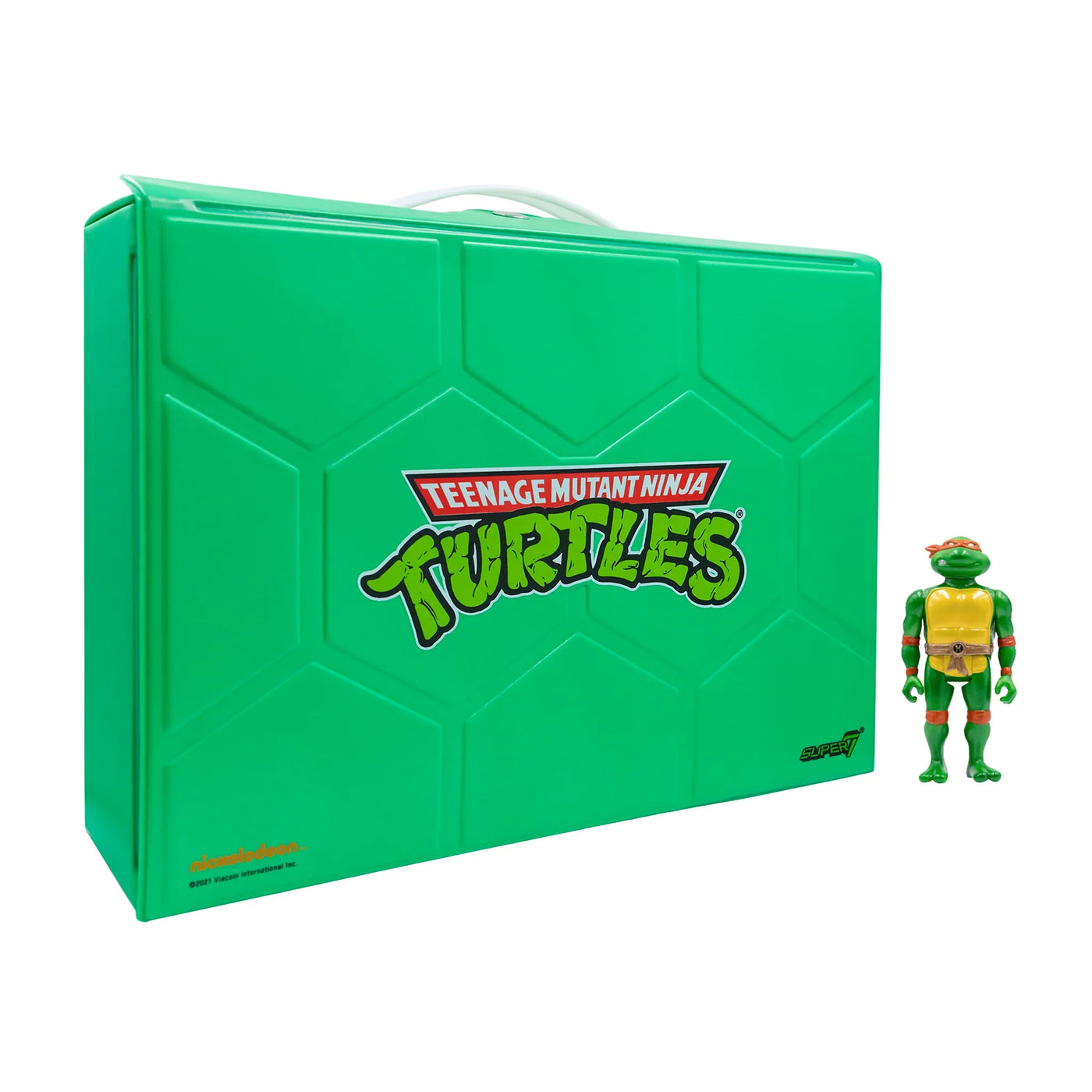 Super7: ReAction Carrying Case (TMNT), Michelangelo (MT)