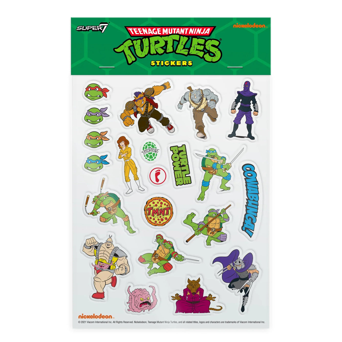 Super7: ReAction Carrying Case (TMNT), Michelangelo (MT)