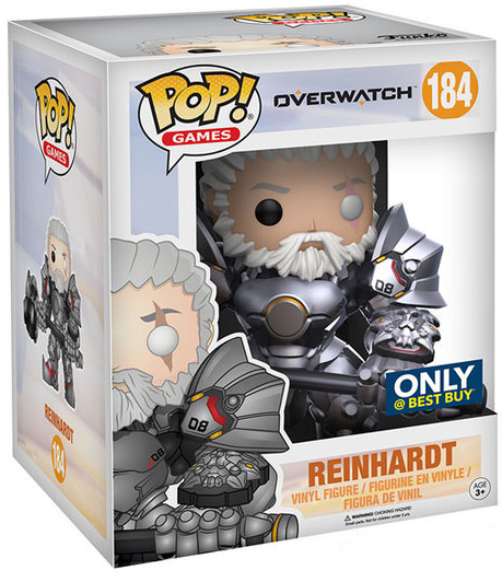 POP! Games (Super Deluxe): 184 Overwatch, Reinhardt Exclusive