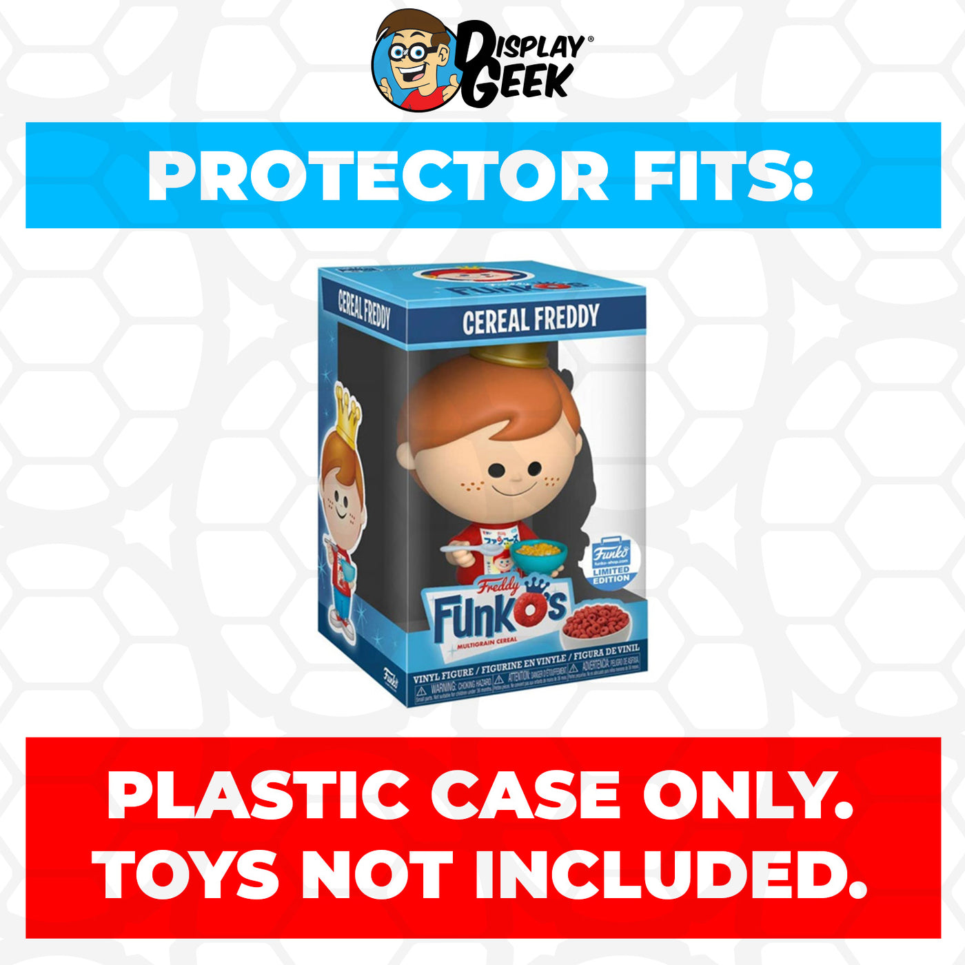 Pop Protector for Freddy Funko Cereal Freddy on The Protector Guide App by Display Geek