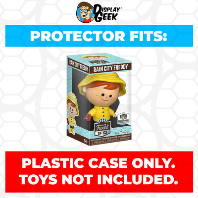 Pop Protector for Freddy Funko Rain City Freddy on The Protector Guide App by Display Geek