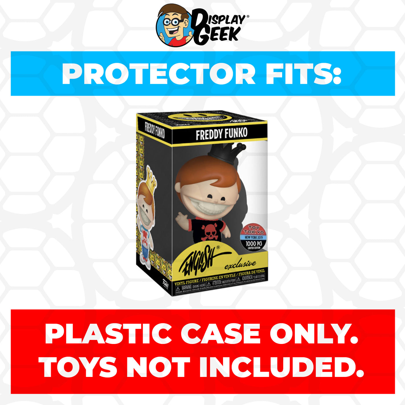 Pop Protector for Freddy Funko Ron English Black Shirt NYCC LE 1000 on The Protector Guide App by Display Geek