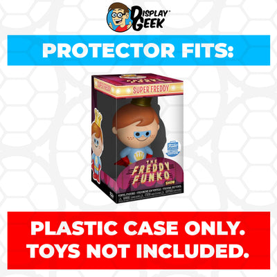Pop Protector for Freddy Funko Super Freddy on The Protector Guide App by Display Geek