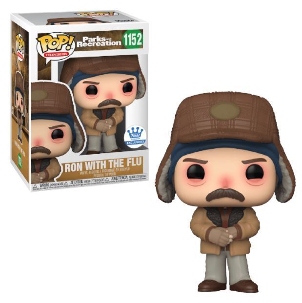 POP! Television: 1152 Parks and Rec, Ron (Flu) Exclusive