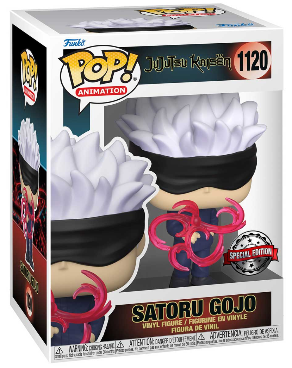 POP! Animation: 1120 Jujutsu Kaisen, Satoru Gojo Exclusive