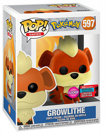 POP! Games: 597 Pokemon, Growlithe (FL) Exclusive