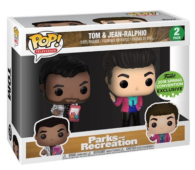 POP! Television: Parks and Rec, Tom and Jean-Ralphio (2-PK) Exclusive