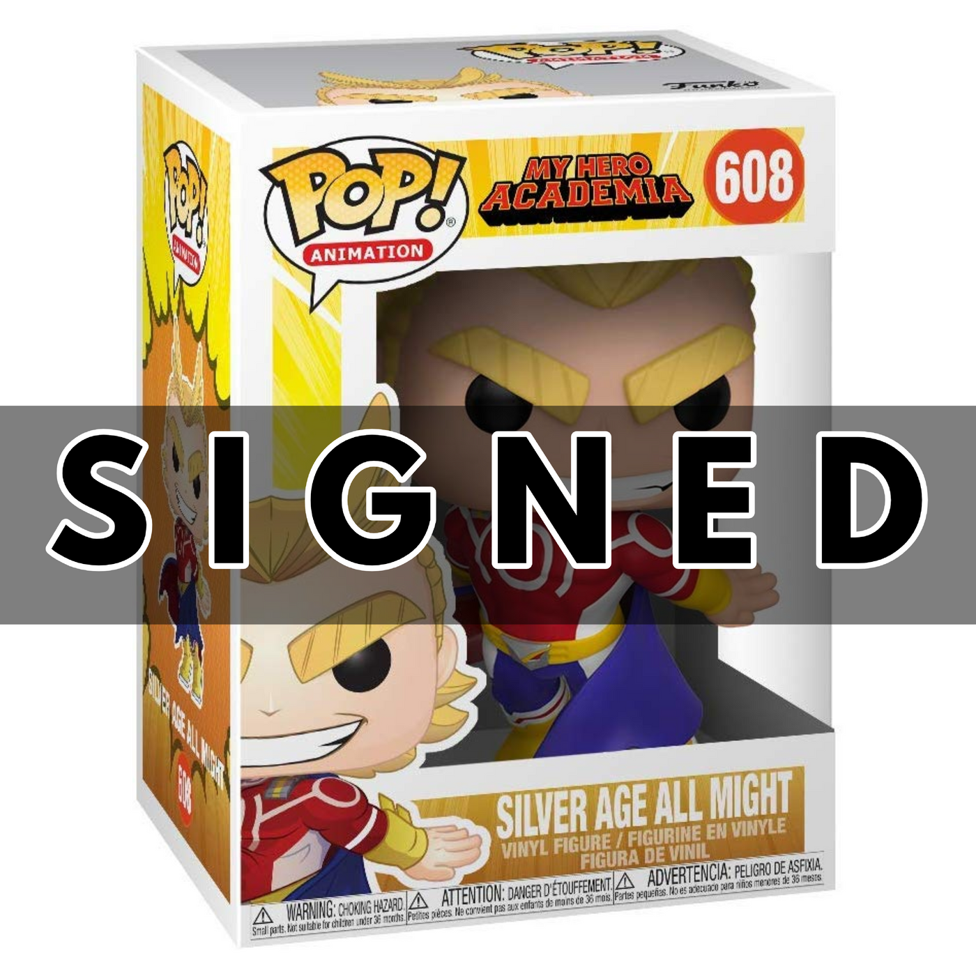 POP! Animation: 608 MHA, Silver Age All Might