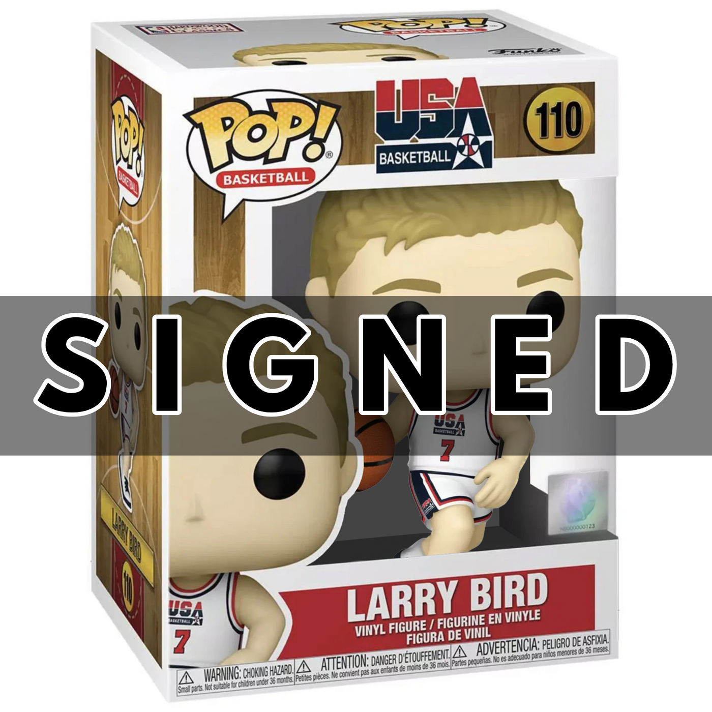 POP! Basketball: 110 USA Basketball, Larry Bird Exclusive