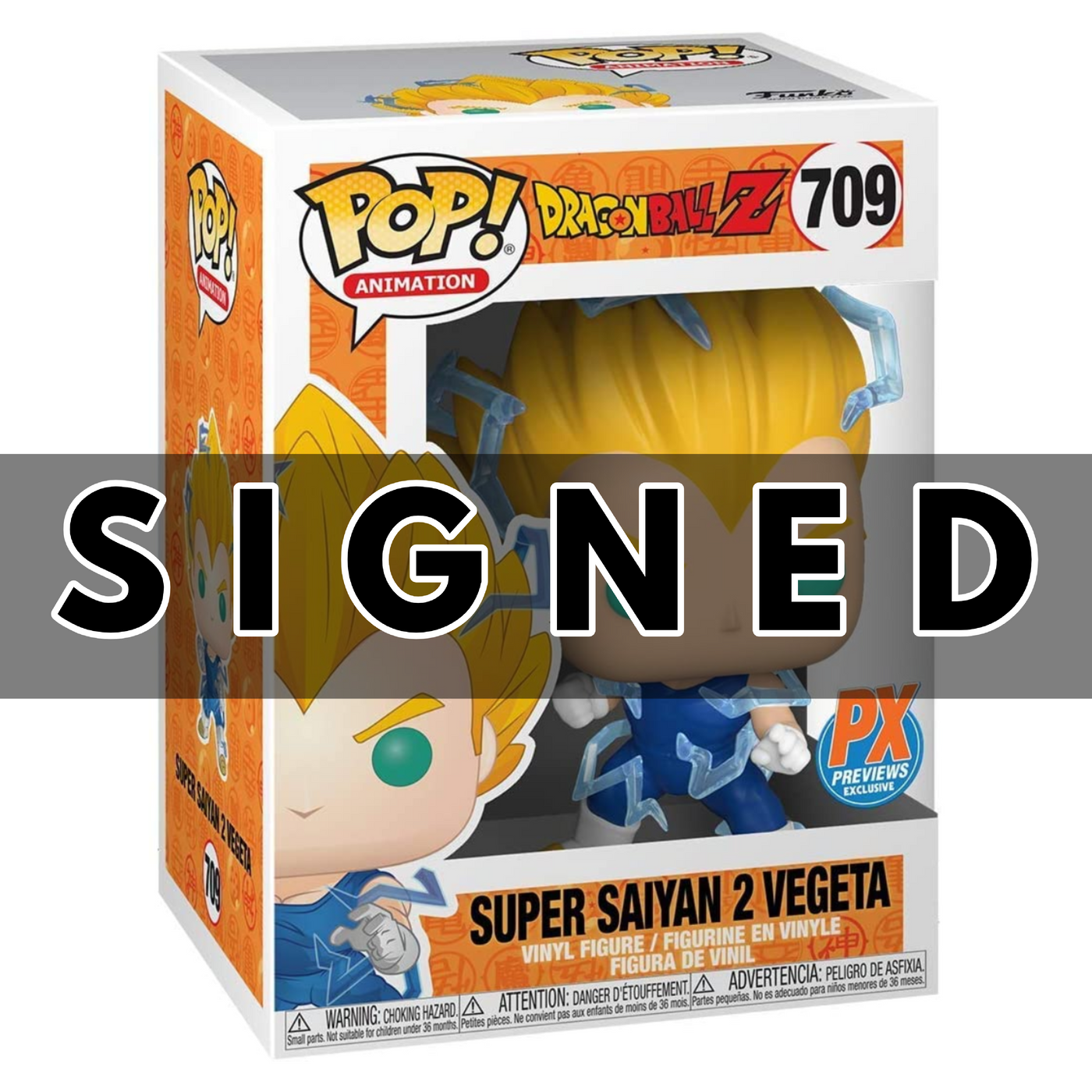 POP! Animation: 709 DBZ, SS2 Vegeta Exclusive