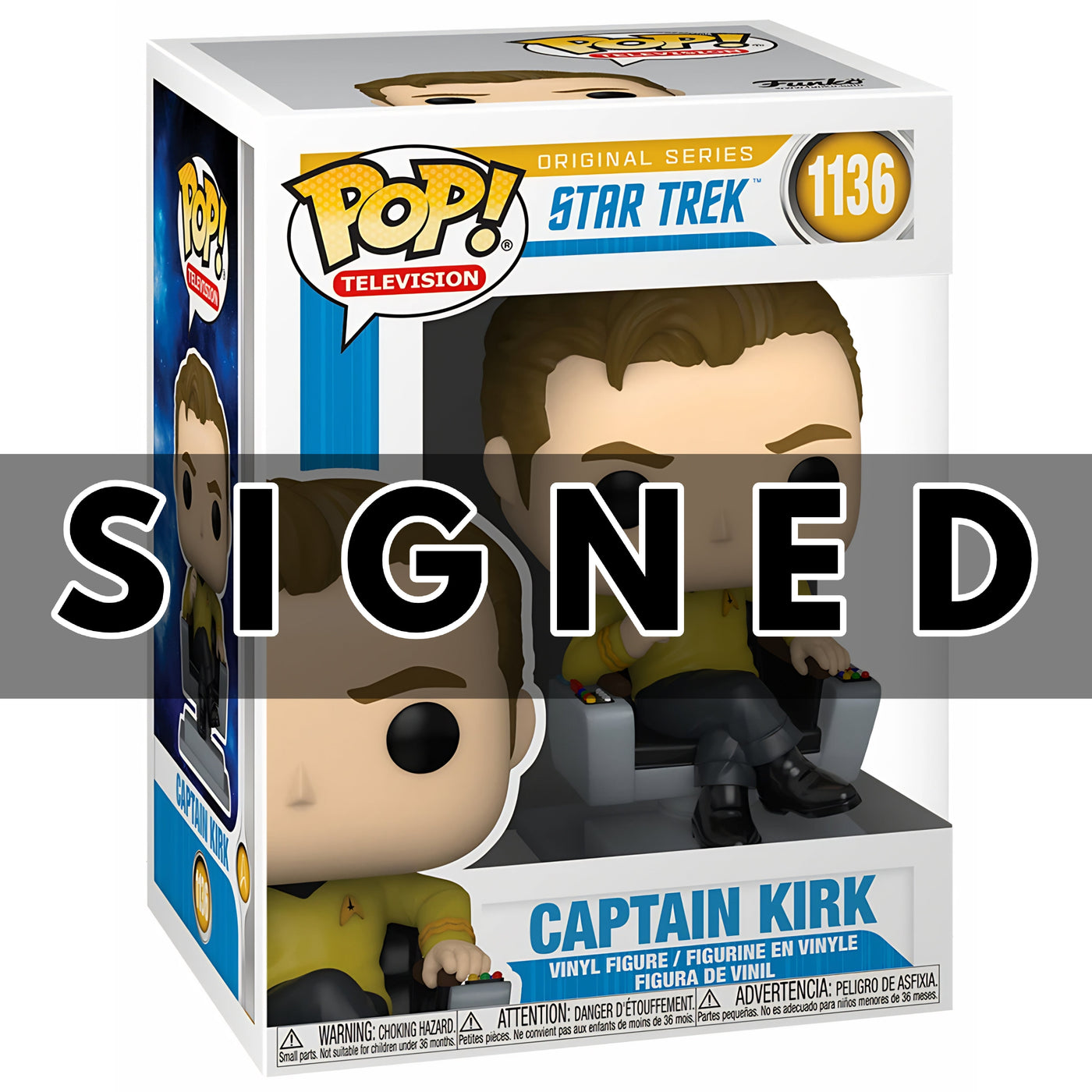 POP! Television: 1136 Star Trek, Captain Kirk