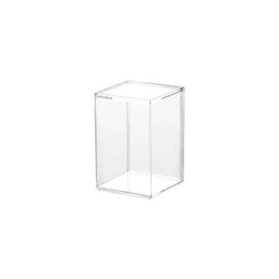 INDIVIDUAL - Transparent Display Case for Blind Box Figures with Card Holder (Plastic)