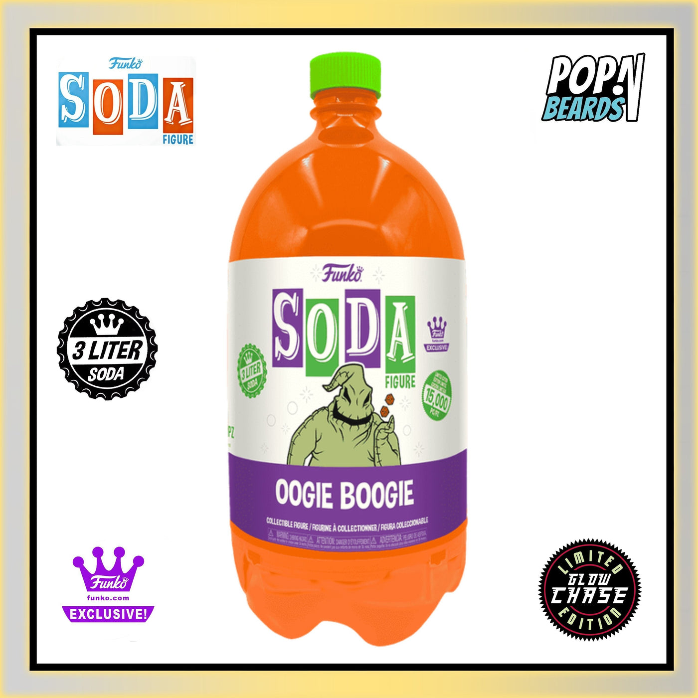 Vinyl Soda: Disney (TNBC), Oogie Boogie (3-Liter) Exclusive