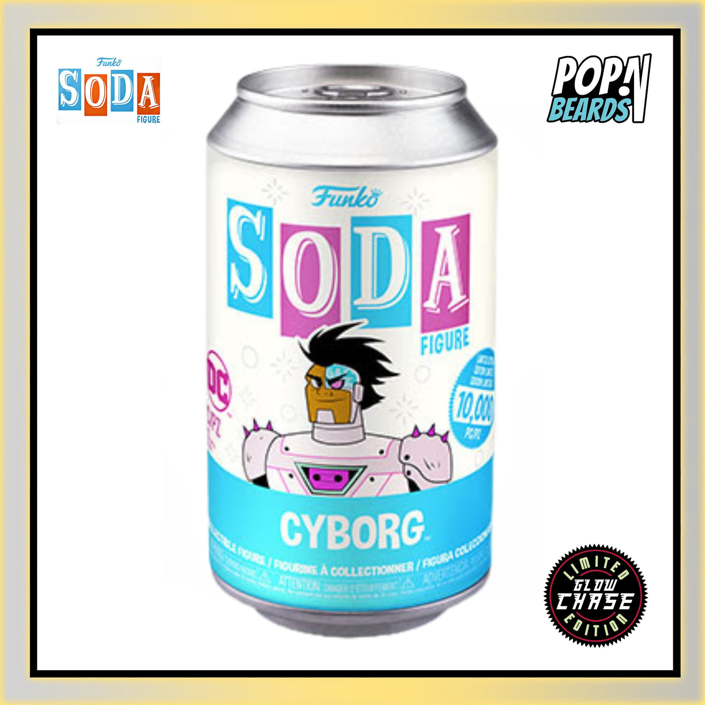 Vinyl Soda: Television (Teen Titans Go!), Cyborg