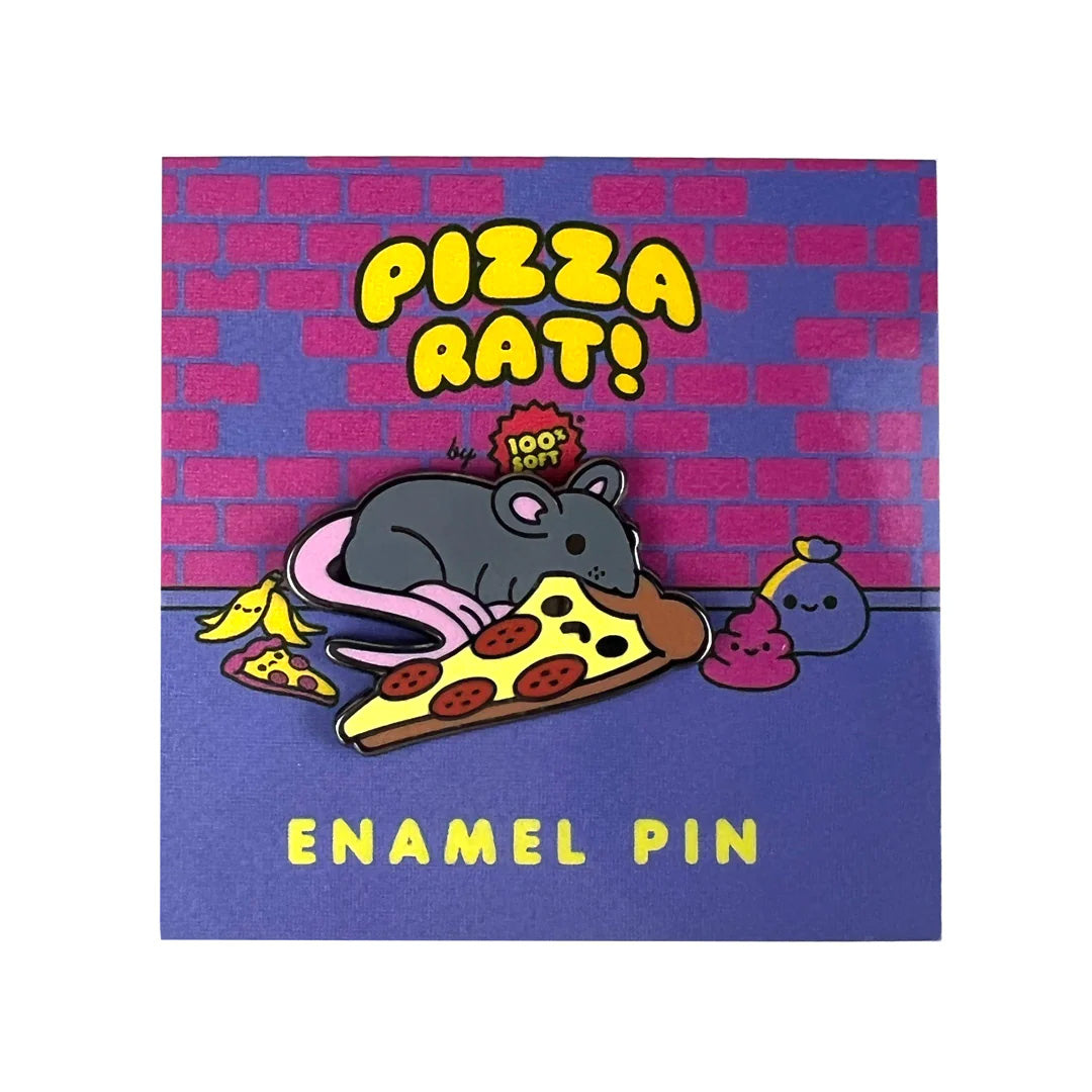 100% Soft: Pins, Pizza Rat