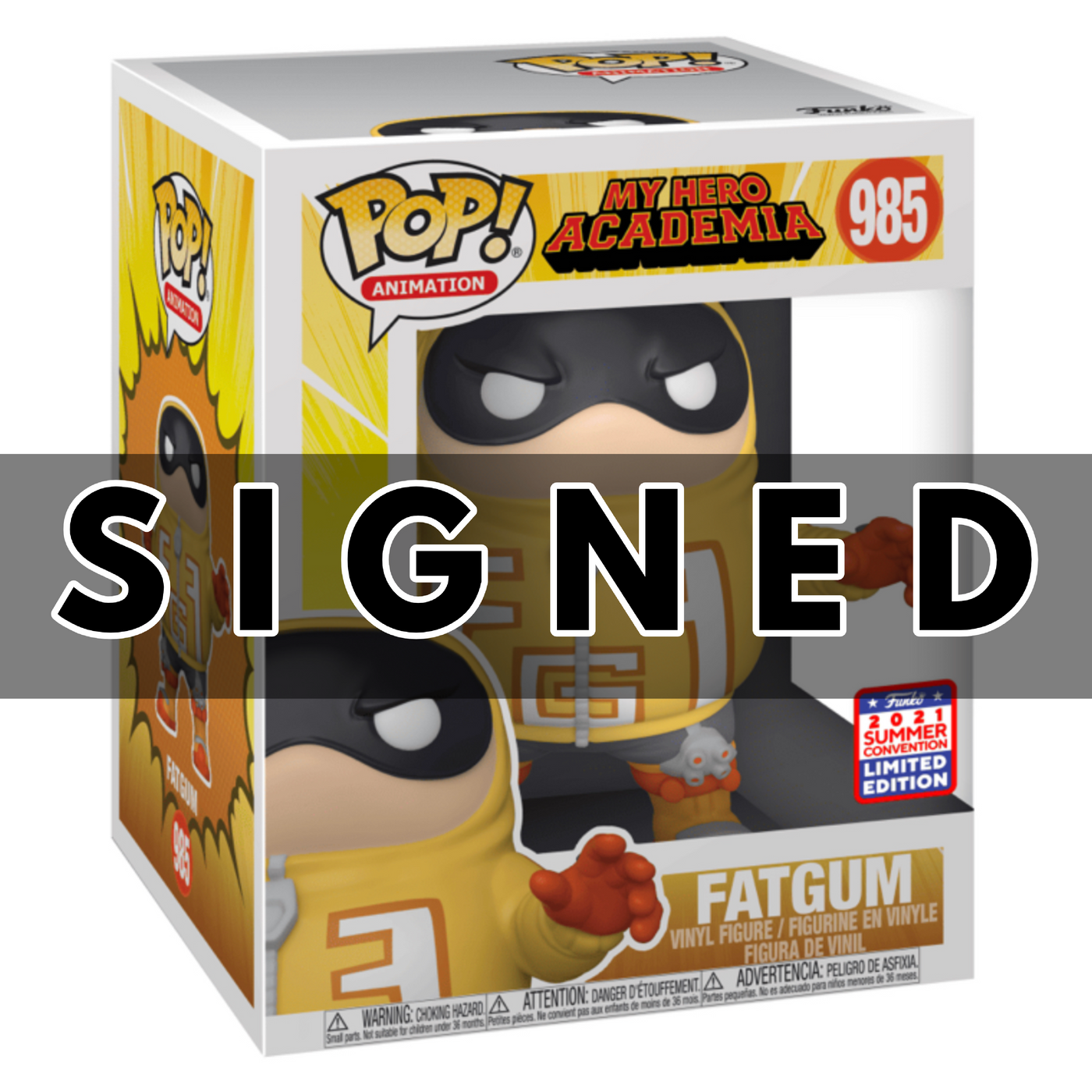 POP! Animation (Super Deluxe): 985 MHA, Fatgum Exclusive