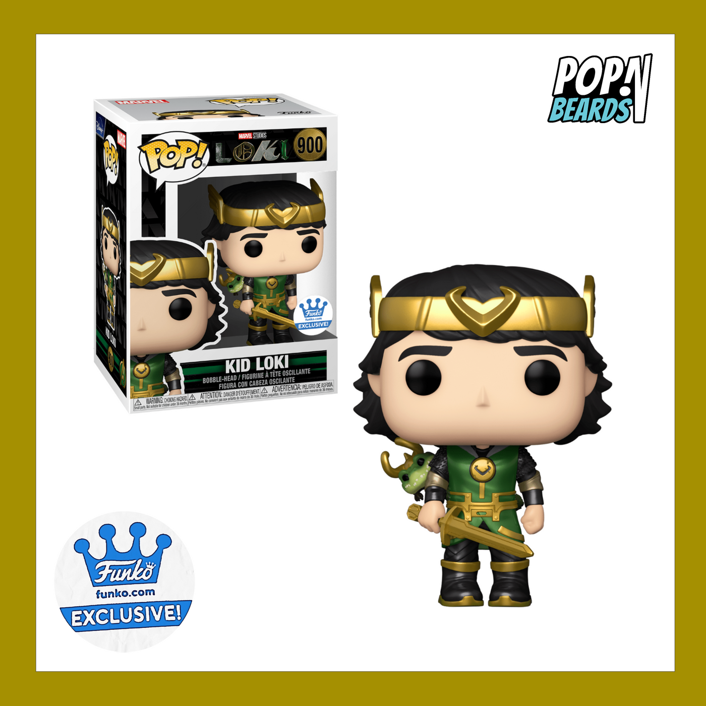 POP! Marvel: 900 Loki, Kid Loki Exclusive