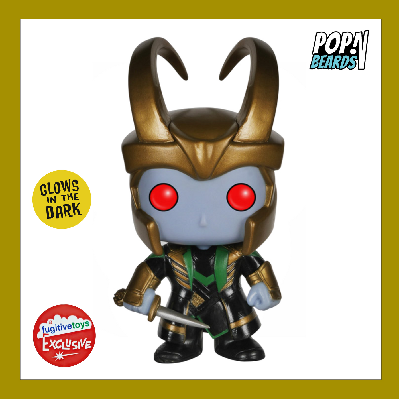 POP! Marvel: 36 Loki (Frost Giant) (GITD) Exclusive