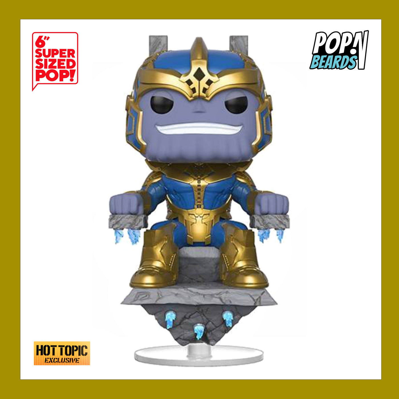 POP! Marvel (Super Deluxe): 331 Marvel Studios, Thanos (Throne) Exclusive