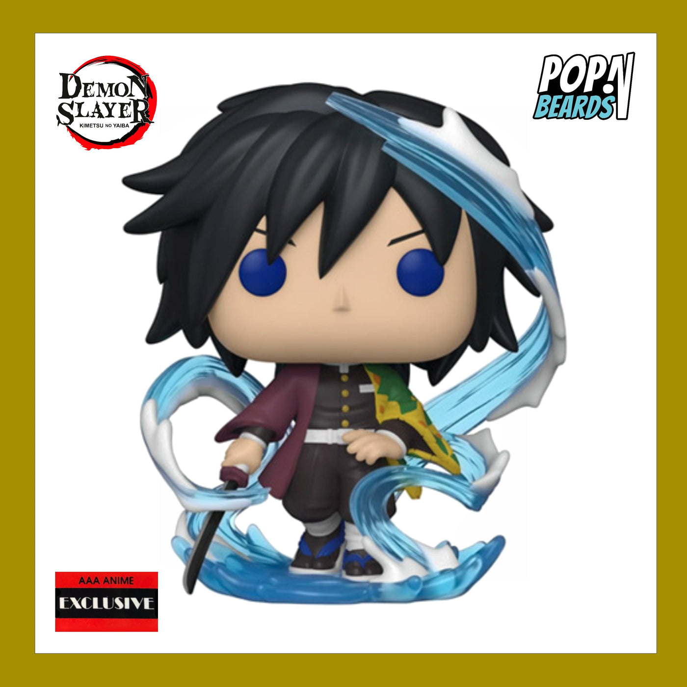 POP! Animation: 876 Demon Slayer, Giyu Tomioka Exclusive