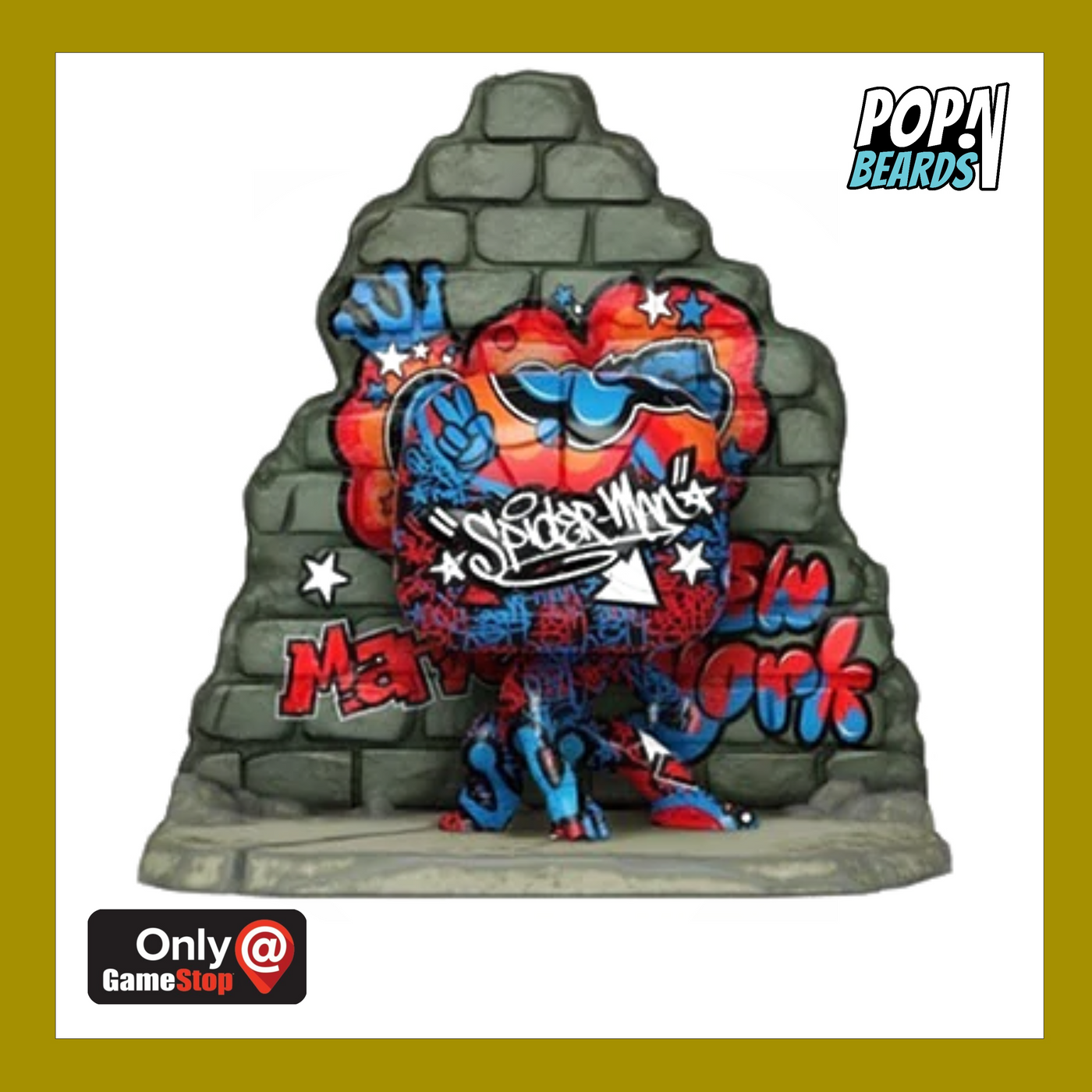 POP! Deluxe (Marvel): 762 Street Art, Spider-Man Exclusive