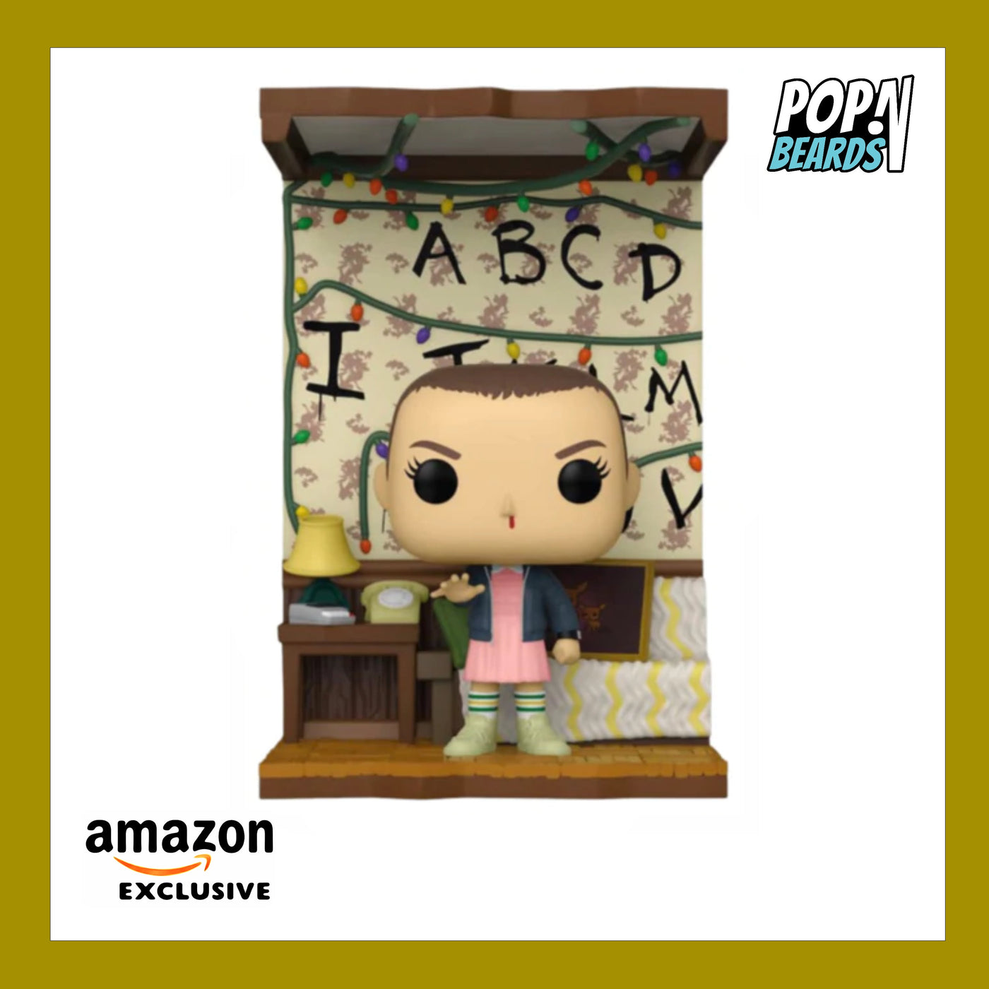 POP! Deluxe (Television): 1185 Stranger Things, Byers House (Eleven) Exclusive