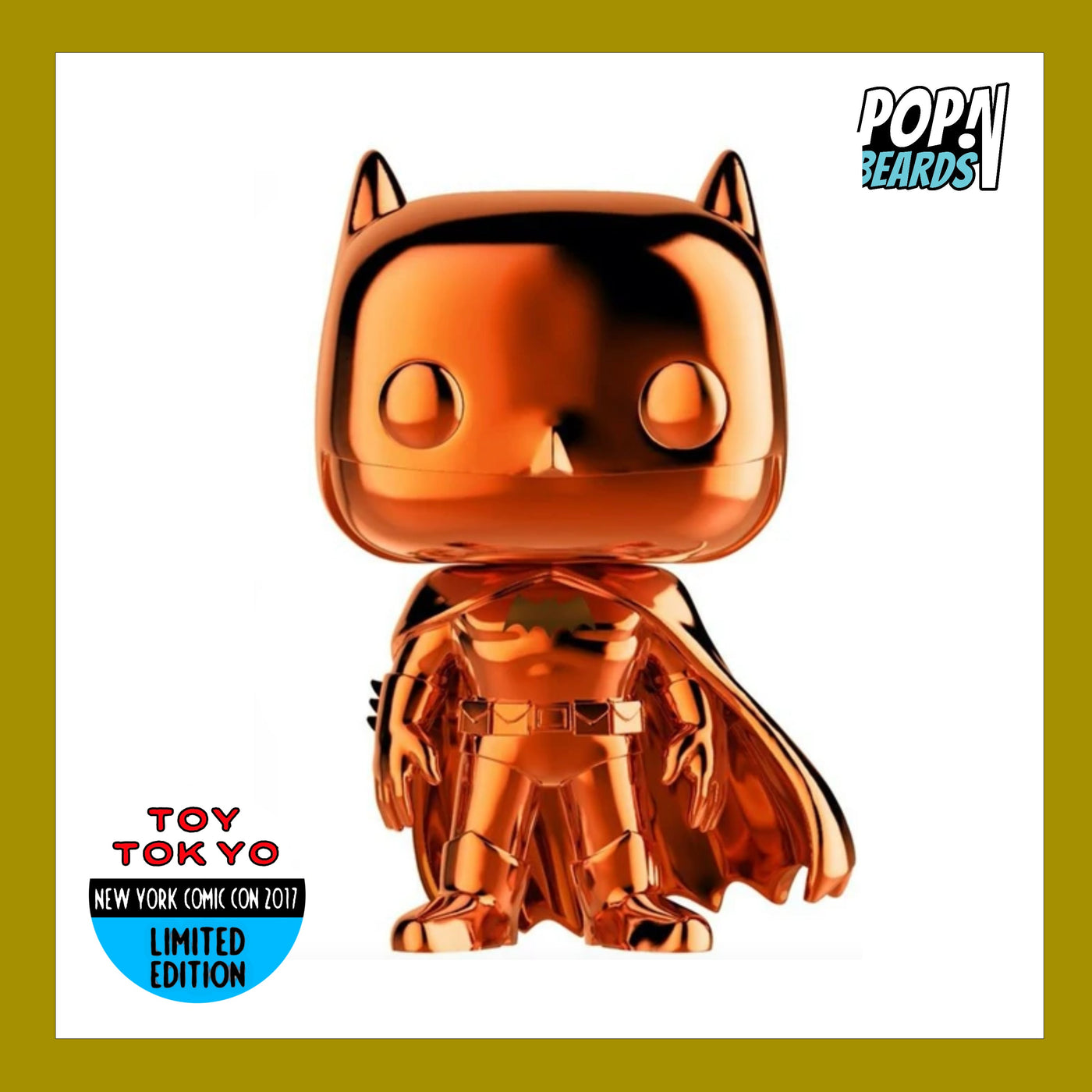 POP! Heroes: 144 DCSH, Batman (Orange CRM) Exclusive