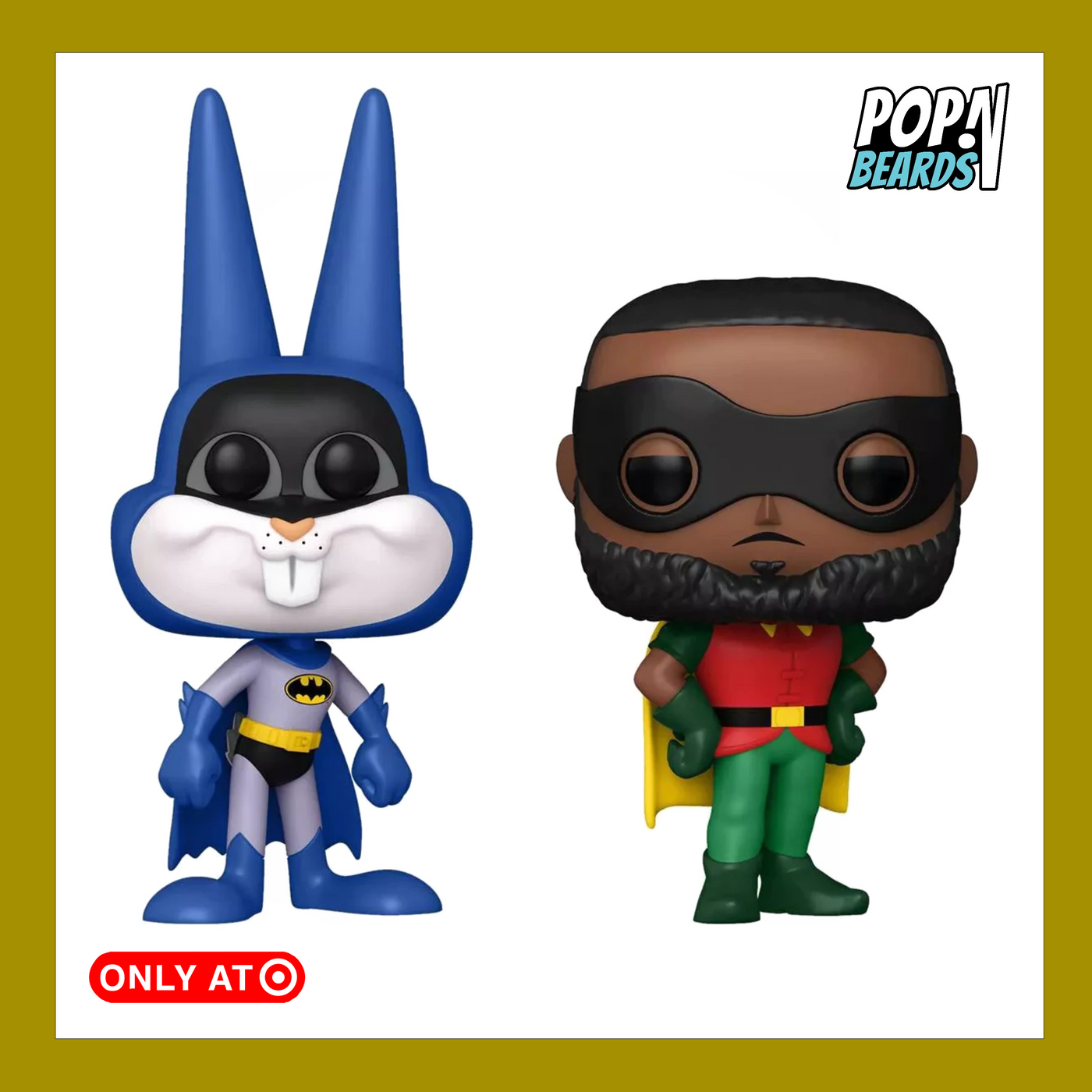 POP! Movies: Space Jam, Bugs (Batman) & LeBron James (Robin) (2-PK) Exclusive