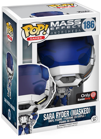 POP! Games: 186 Mass Effect Andromeda, Sara Ryder (Masked) Exclusive