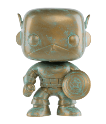 POP! Marvel: 497 Marvel 80th, CPT America (PT) Exclusive