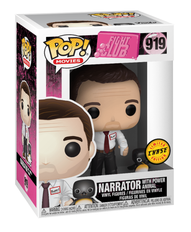 POP! Movies: 919 Fight Club, Narrator (Power Animal) (Chase)