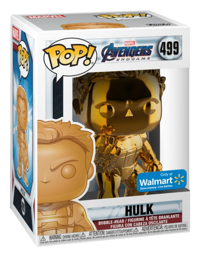 POP! Marvel: 499 Avengers Endgame, Hulk (Orange CRM) Exclusive