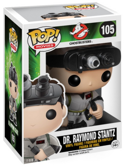 POP! Movies: 105 Ghostbusters, Dr. Raymond Stantz