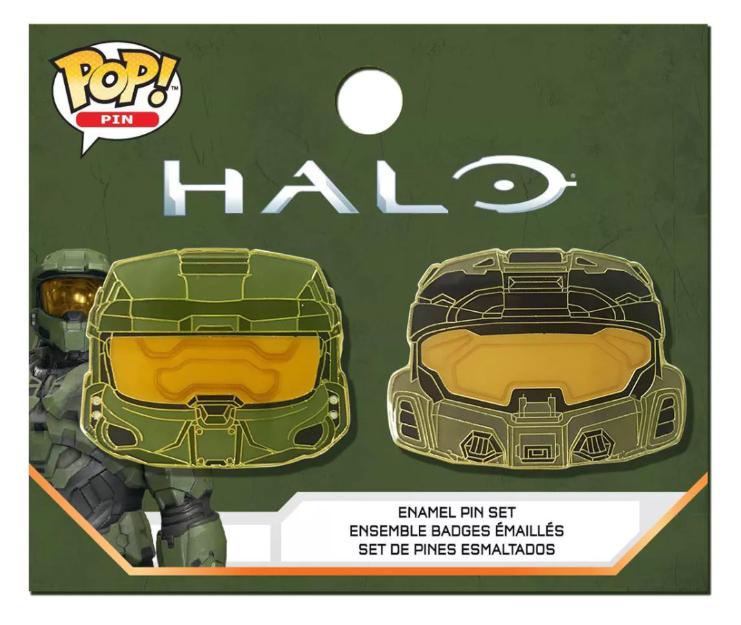 POP! Halo: 13 Halo, Master Chief with Pins (Box Set)