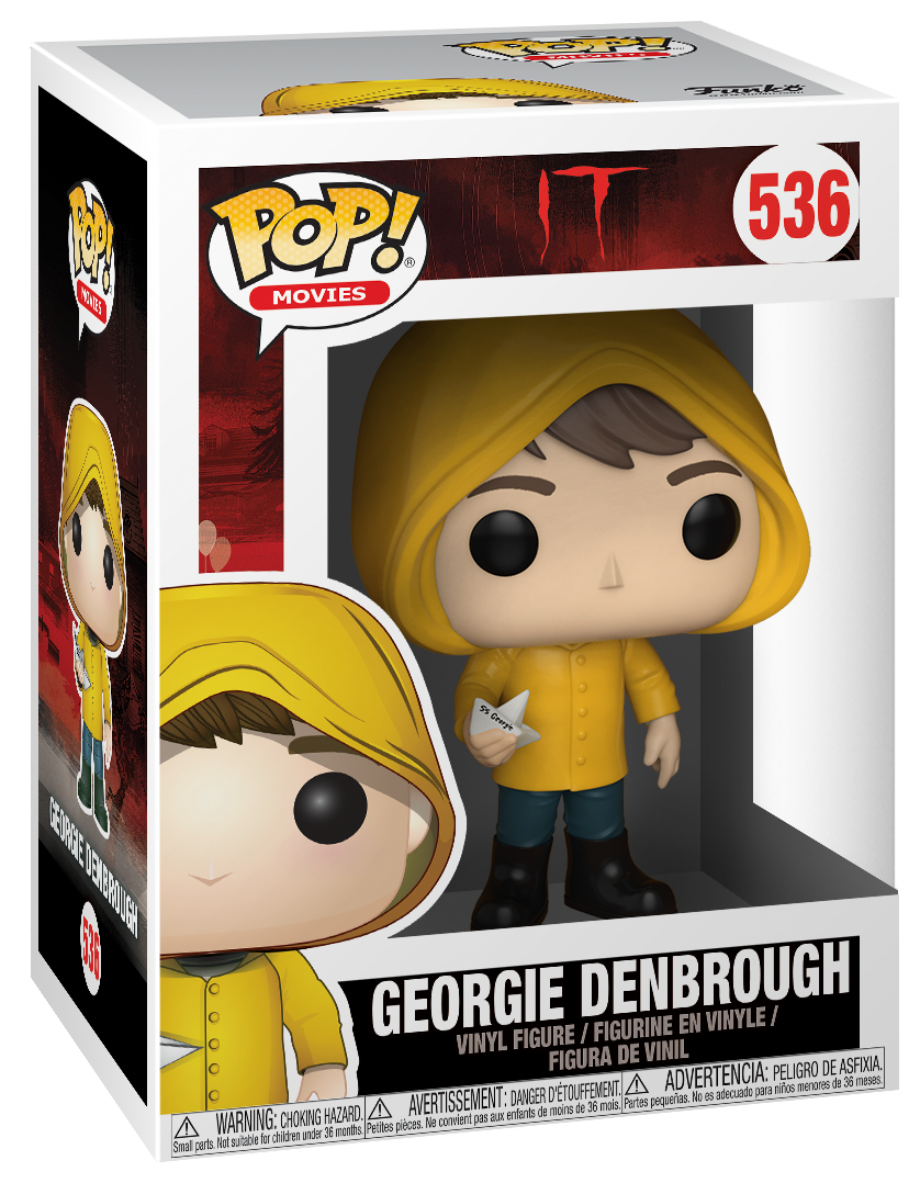 POP! Movies: 536 IT (CH 1), Georgie Denbrough