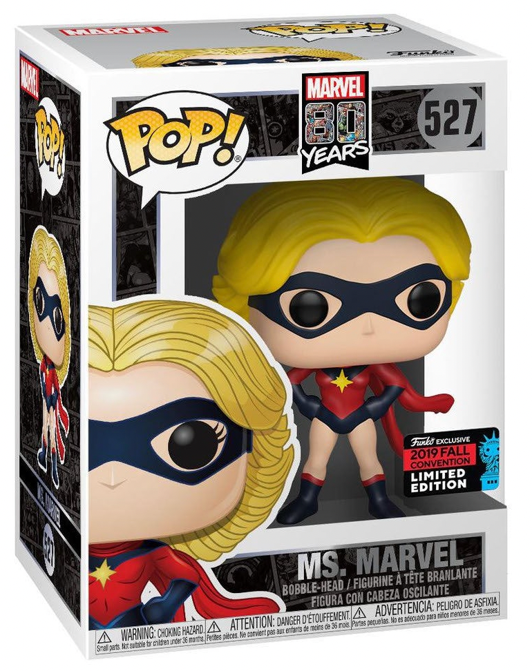 POP! Marvel: 527 Marvel 80th, Ms. Marvel Exclusive