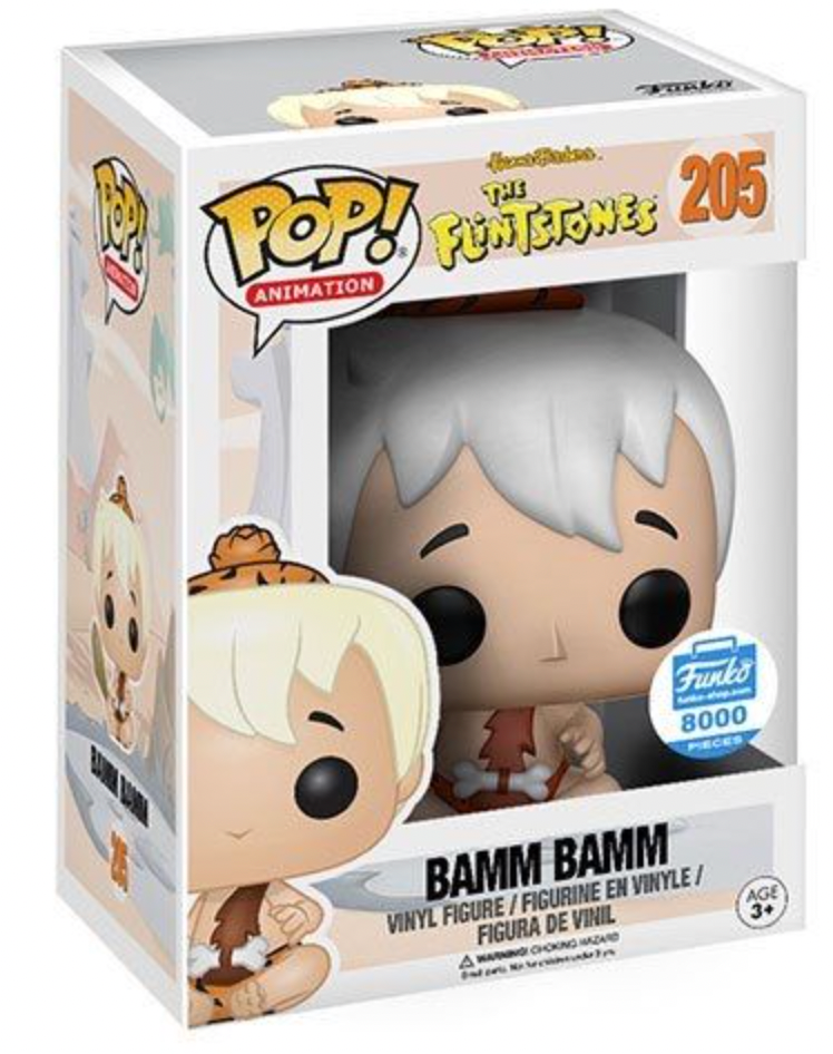POP! Animation: 205 The Flintstones, Bamm Bamm (8000 PCS) Exclusive