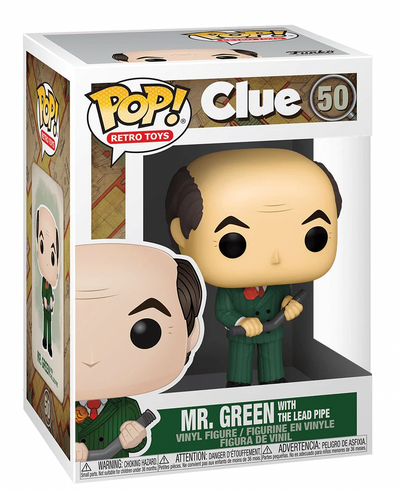 POP! Retro Toys: 50 Clue, Mr. Green (Lead Pipe)