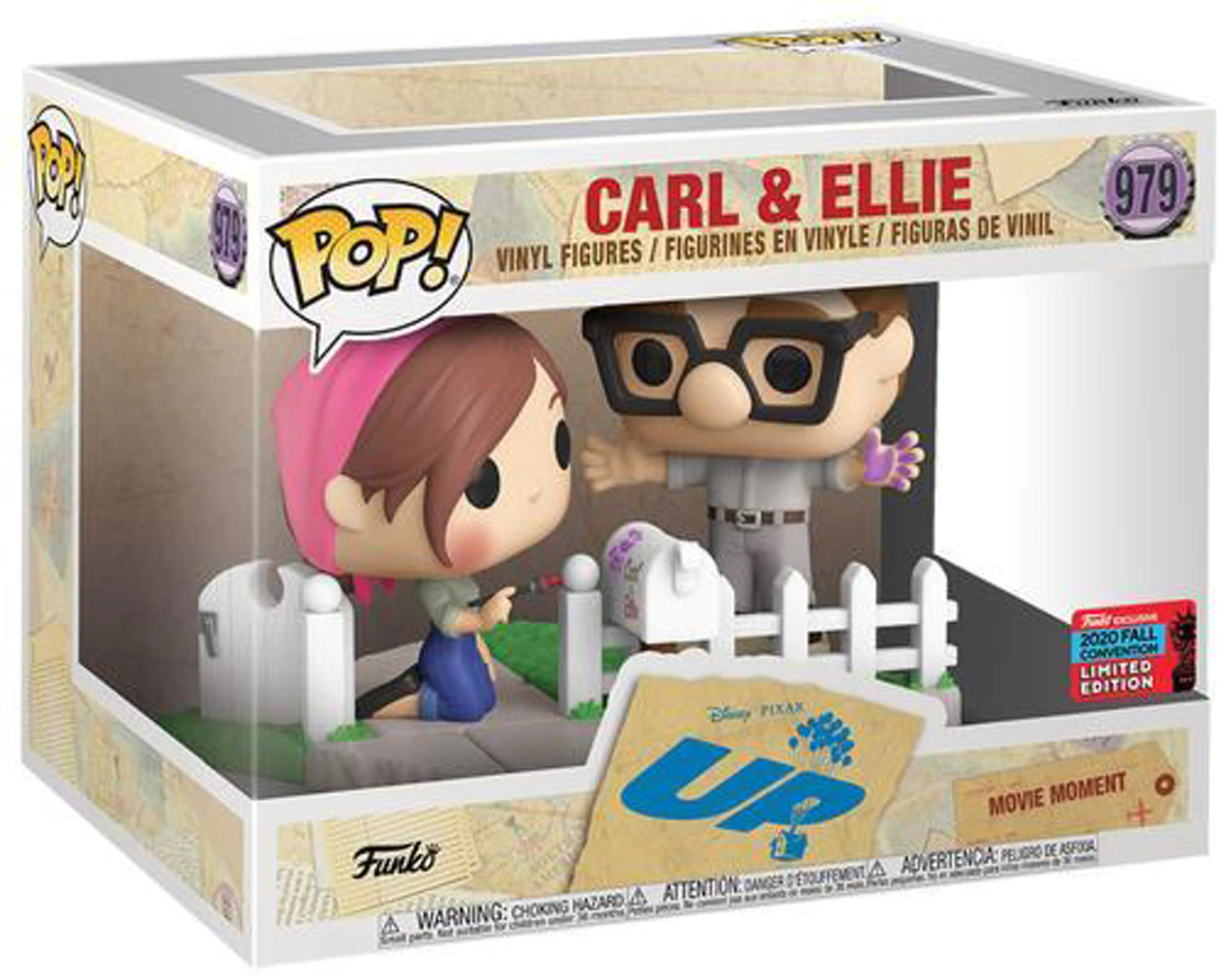 POP! Disney (Movie Moment): 979 Up, Carl and Ellie Exclusive