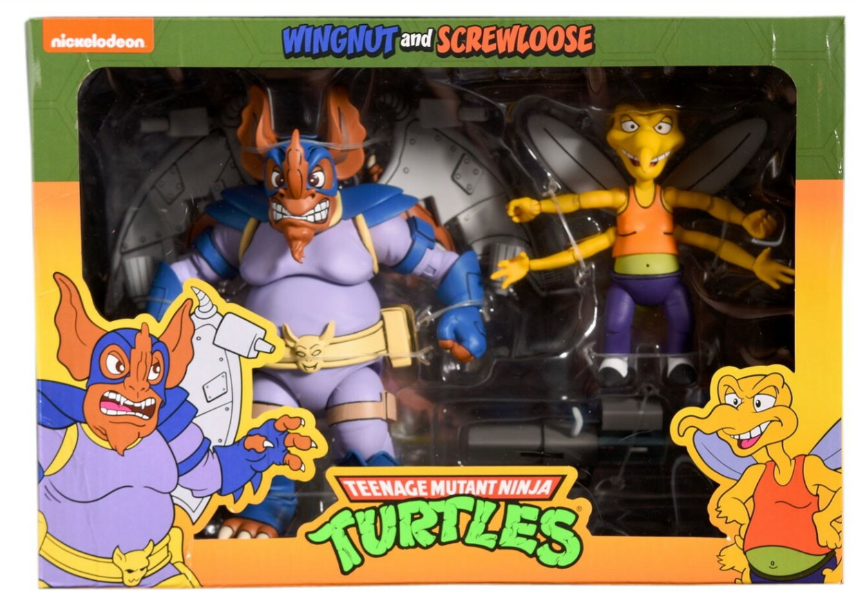 NECA: TMNT, Wingnut & Screwloose (2-PK)