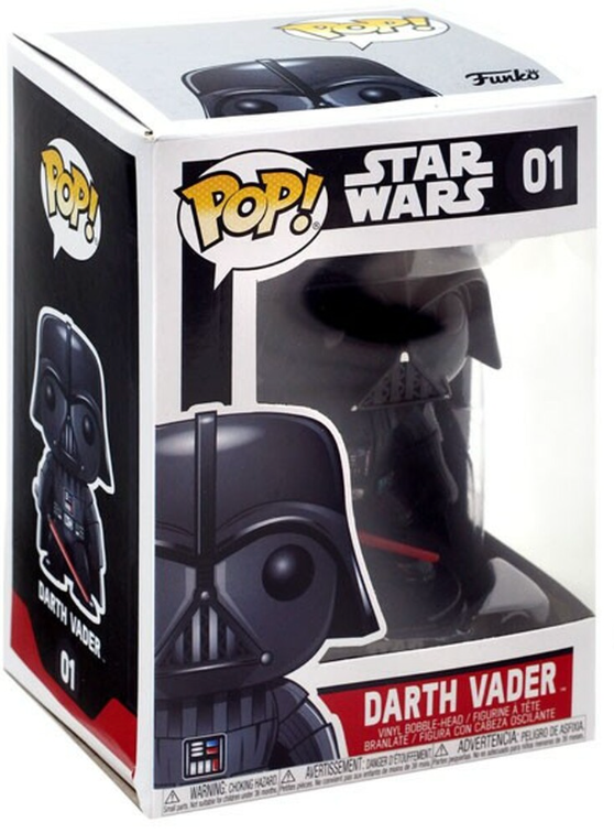 POP! Star Wars: 01 SW, Darth Vader (BLK Box)