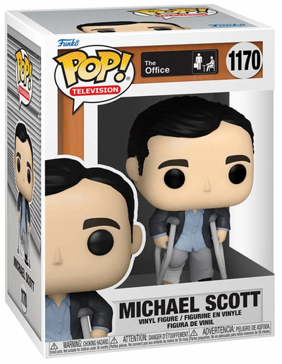 POP! Television: 1170 The Office, Michael Scott (Crutches)