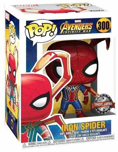 POP! Marvel: 300 Avengers Infinity War, Iron Spider with Legs (MT) Exclusive