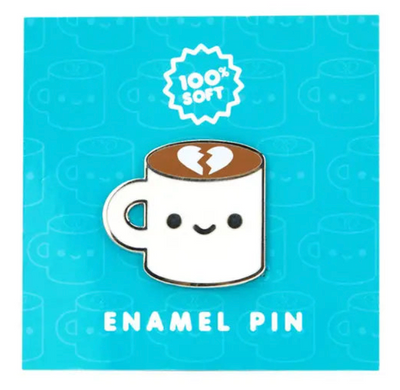 100% Soft: Pins, Broken Heart Coffee