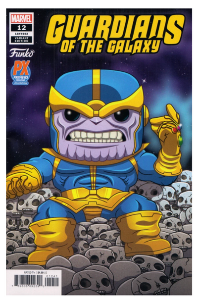 Funko Comic: 12 Marvel, GOTG (LGY#162) (Variant) Exclusive